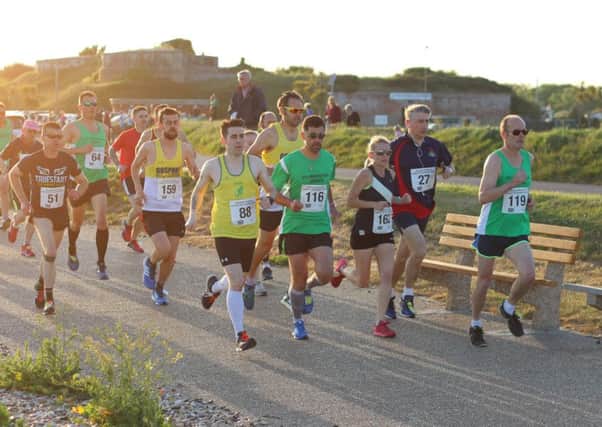 Runners will be at Stokes Bay for the second Gosport 5k race. Picture: David Brawn