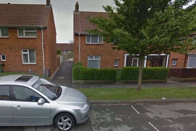 The bike was found in an alleyway between Allayway Avenue and Abbeydore Road. Picture: Google Maps