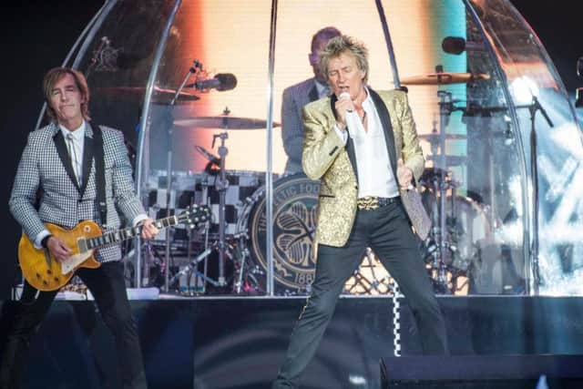 Rod Stewart at the Isle of Wight Festival