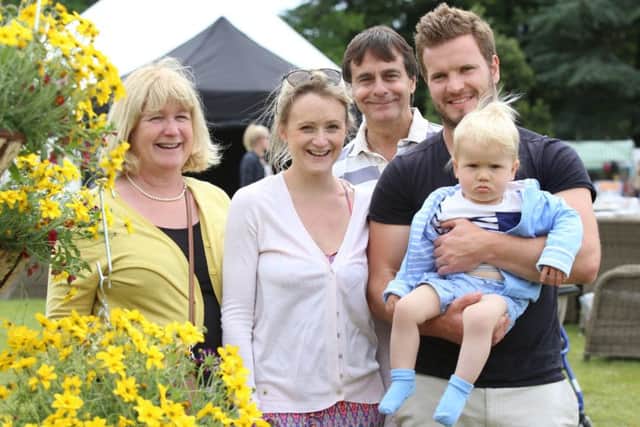 (L-r) Gabrielle Jones , Alanna Lee, Ian Jones, Richard Lee and son Jacob, 14 months  Picture: Habibur Rahman