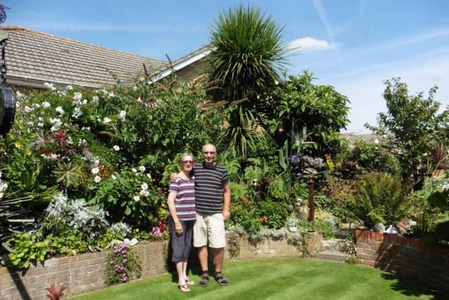 Last year's winners, Chris and Colin Tait, of Longmynd Drive in Fareham.