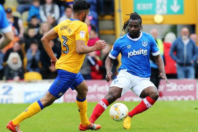 Stanley Aborah has not been offered a new Pompey deal. Picture: Joe Pepler