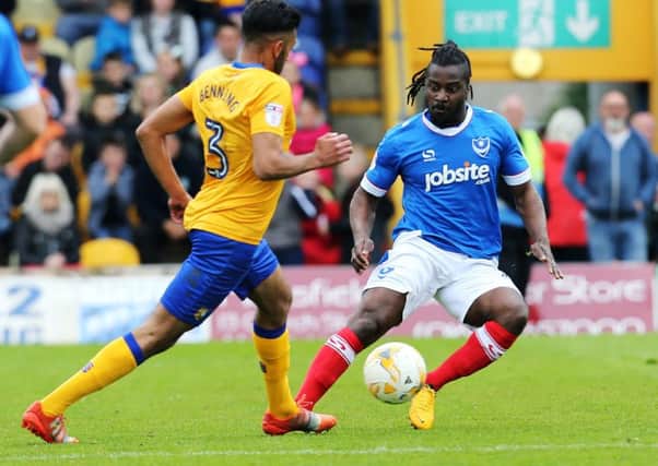 Stanley Aborah has not been offered a new Pompey deal. Picture: Joe Pepler