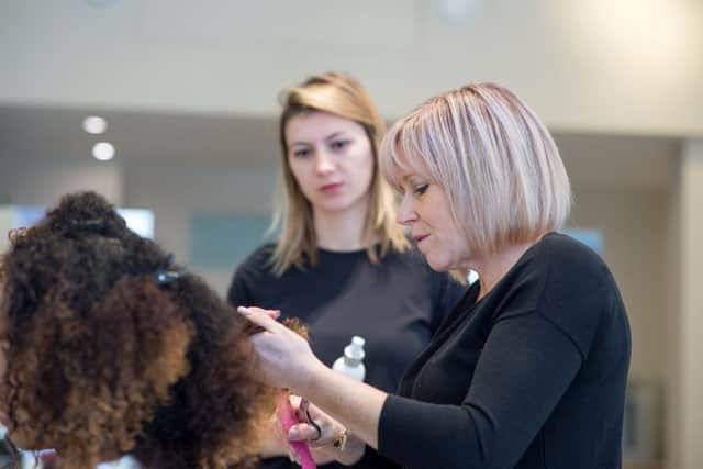 Kate Preston in action at H.A.I.R Foundation, London