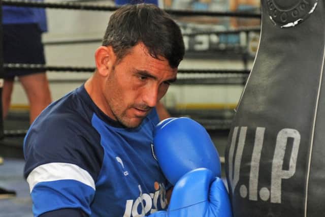 Gary Roberts at Ballys Boxing Gym. Picture Ian Hargreaves