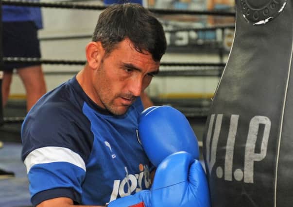Gary Roberts at Ballys Boxing Gym. Picture Ian Hargreaves