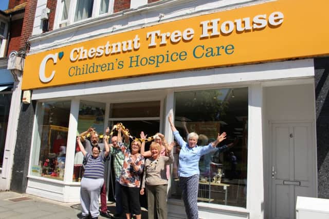 Staff preparing for the shops fifth birthday celebrations