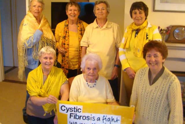 Fundraisers from the Cystic Fibrosis Trust, Portsmouth branch