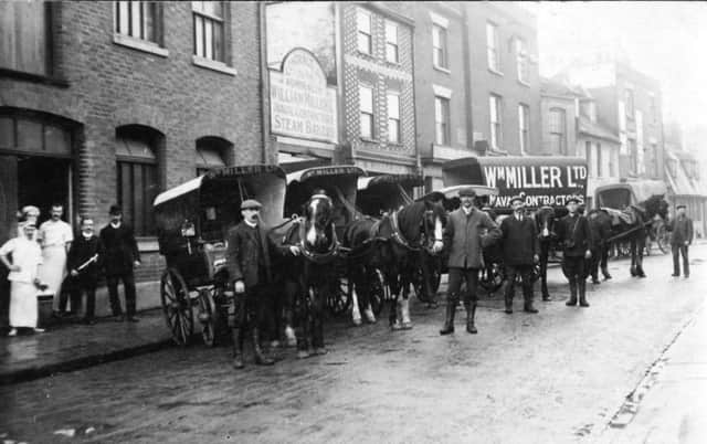 William Millers steam  bakery premises in Kent Street, Portsea. 			                            Picture: Barry Cox collection