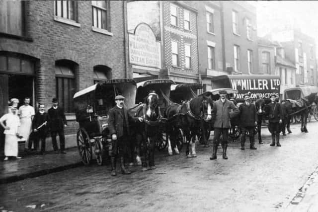 William Millers steam  bakery premises in Kent Street, Portsea. 			                            Picture: Barry Cox collection