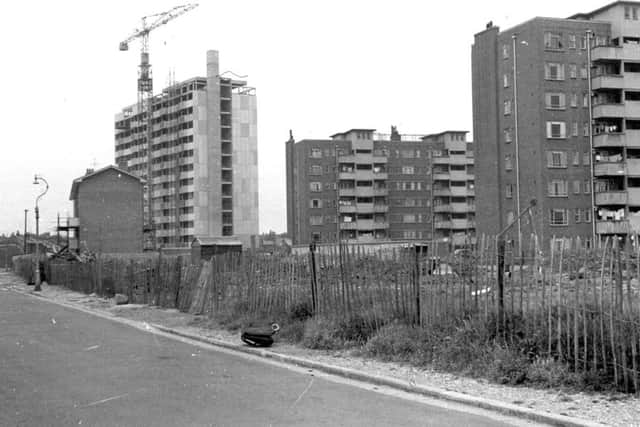 Pickwick House taken from Wingfield Street, also including Blackwood House and Brisbane House.
		     Picture: John Apps