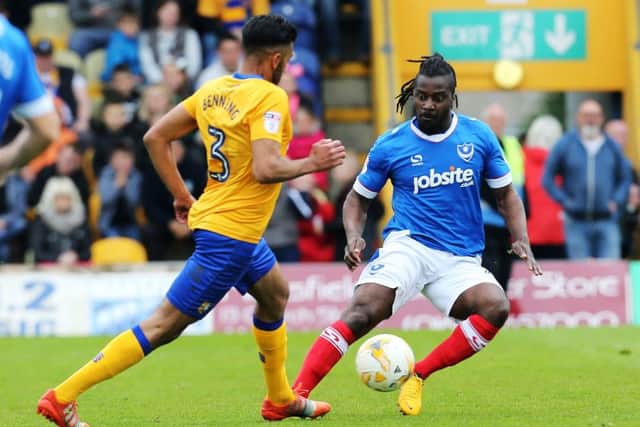 Former Blues midfielder Stanley Aborah has departured Fratton Park