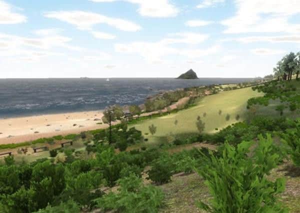 The virtual reality beach
