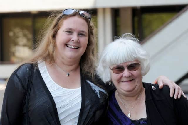 Elizabeth Elliot with her mum, Lorena Triggs Picture: Sarah Standing (170730-9084)