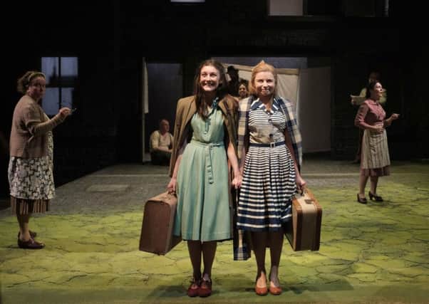 Grace Molony and Genevieve Hulme-Beaman in The Country Girls. Photo by Manuel Harlan