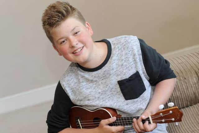 Ryan Granger (14) from Warsash, appeared on Voice Kids UK. Picture: Sarah Standing (170781-3537)