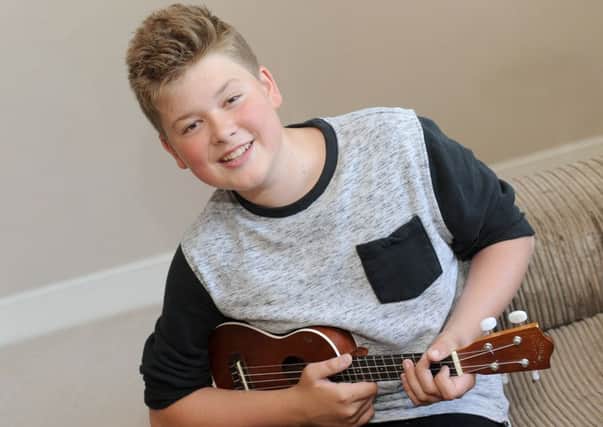 Ryan Granger (14) from Warsash, appeared on Voice Kids UK. 

Picture: Sarah Standing (170781-3537)
