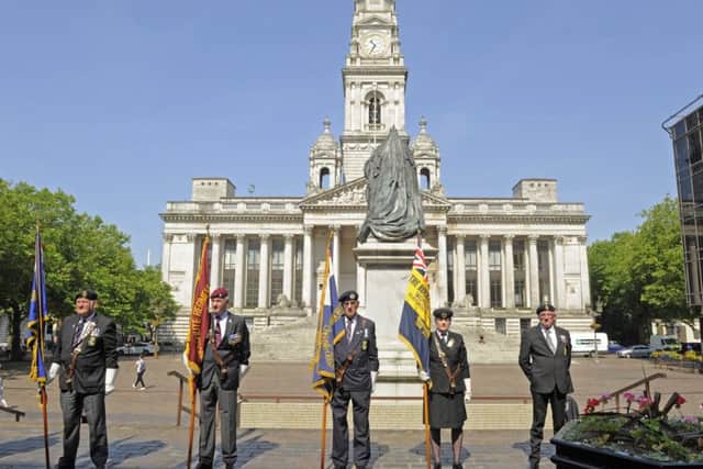 A service led by The Very Reverend David Brindley, Dean of Portsmouth Anglican Cathedral was held in front of  the Civic Offices Picture:  Malcolm Wells (170619-0493)