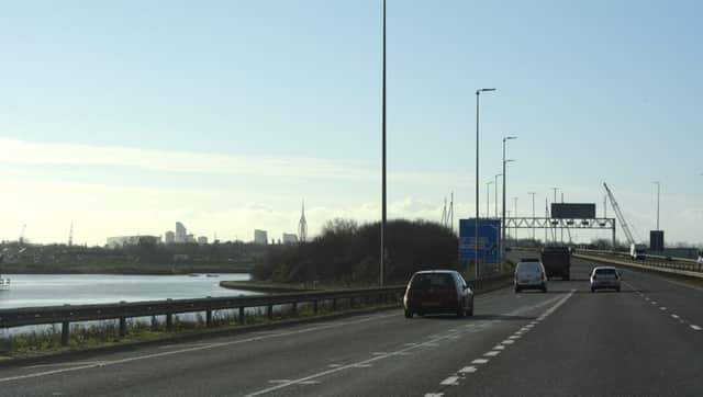 13/1/2016 

The M275 on the way in to Portsmouth City Centre. 


Picture Cesar Moreno Huerta (160088-9163) PPP-160113-143952001