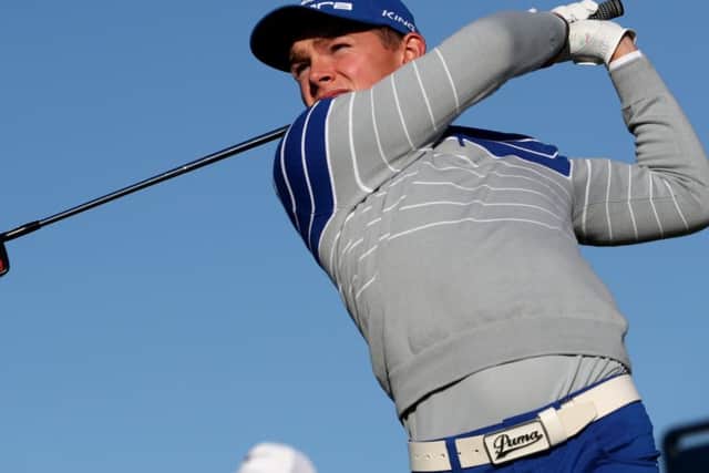British Amateur champion Scott Gregory
