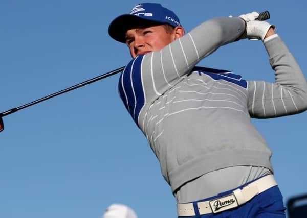 British Amateur champion Scott Gregory