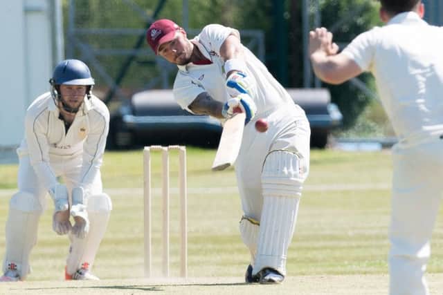 Conrad Louth in full flow. Picture: Keith Woodland (170774-232)