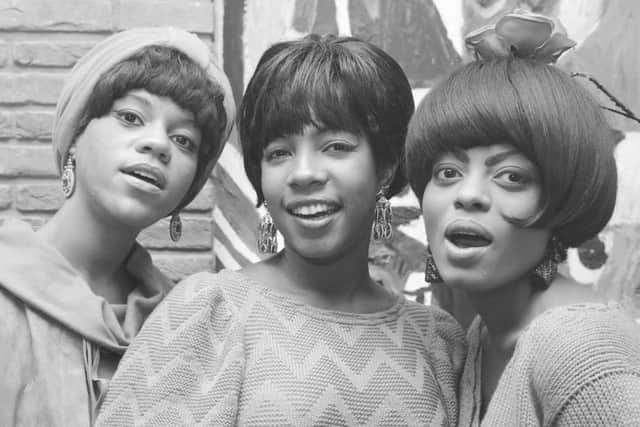 The Supremes, from left: Florence Ballard, Mary Wilson and Diana Ross, in 1965