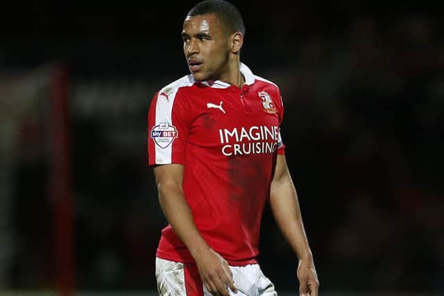 Swindon captain Nathan Thompson