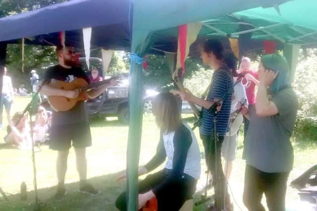 Entertainers and visitors had a fantastic time at Gosports Leesland Parks Pop Rocks
