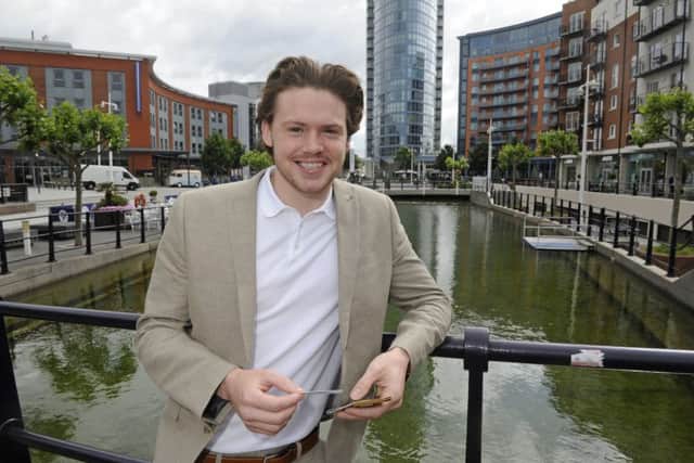 Lewis Raymond Taylor who has turned his life around from alcohol abuse and violence. He is setting up an affordable life-coaching service in Portsmouth to help inspire people to greater things.
Picture Ian Hargreaves (170638-1) PPP-171206-113646006