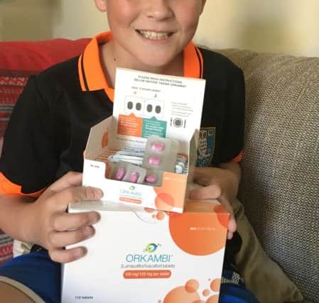 Ethan Marvin, 10, from Lee-on-the-Solent has cystic fibrosis. Picture: Breathe With Me