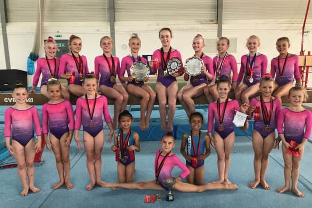 Portsmouth gymnasts