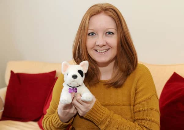 Sally Callow with Foggy
Picture: Sarah Standing (160095-8008)