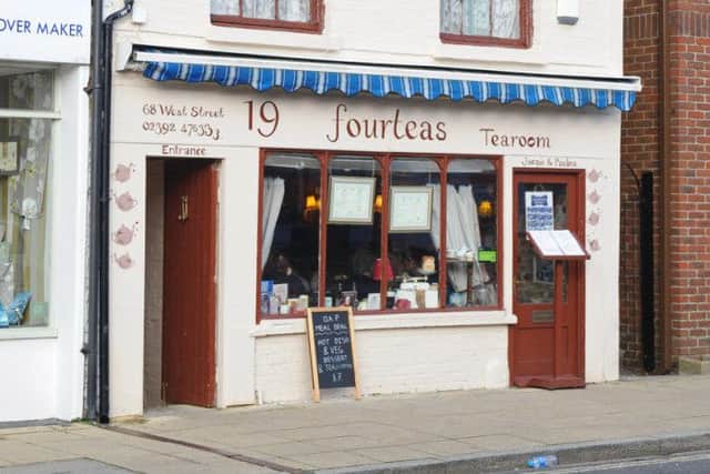 19 Fourteas Tearoom: 68 West Street, Havant, PO9 1LN