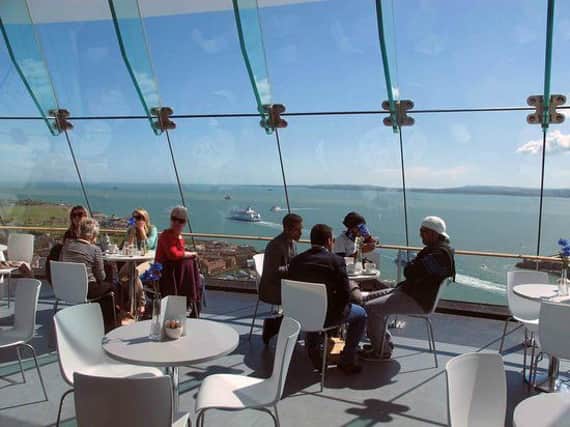 Cafe in the Clouds: Spinnaker Tower, Portsmouth, PO1 3TT. Picture: Google Maps