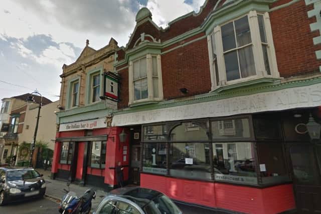 Italian Bar & Grill: 30 Great Southsea Street, Portsmouth, PO5 3BY. Picture: Google Maps
