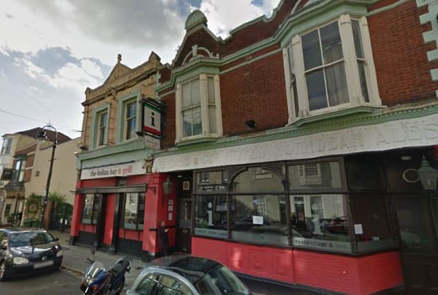Italian Bar & Grill: 30 Great Southsea Street, Portsmouth, PO5 3BY. Picture: Google Maps