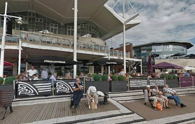 Pizza Express: Gunwharf Quays, Portsmouth, PO1 3TA. Picture: Google Maps