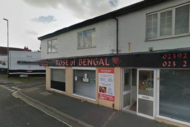 Rose of Bengal: 195 Forton Road, Gosport, PO12 3HB. Picture: Google Maps
