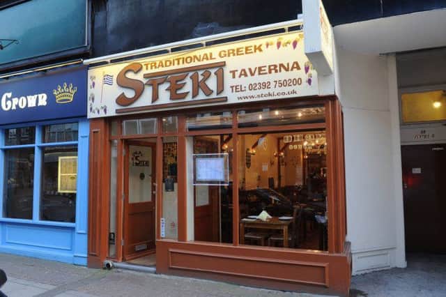 Steki Taverna: 58 Osborne Road, Southsea,	PO5 3LU. Picture: Google Maps