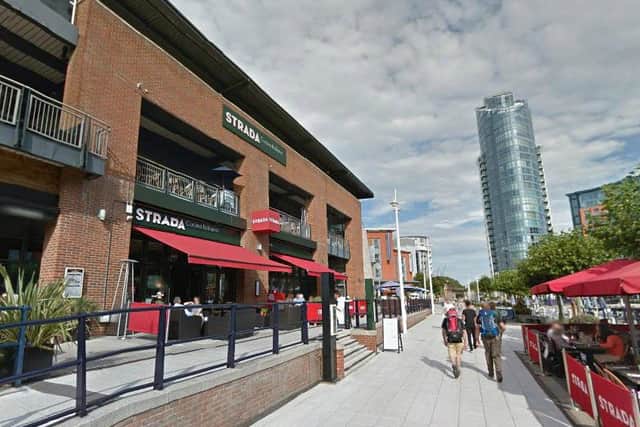 Strada: Gunwharf Quays, Portsmouth, PO1 3TW. Picture: Google Maps