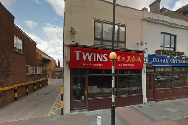 Twins Chinese: 255 Albert Road, Southsea, PO4 0JR. Picture: Google Maps