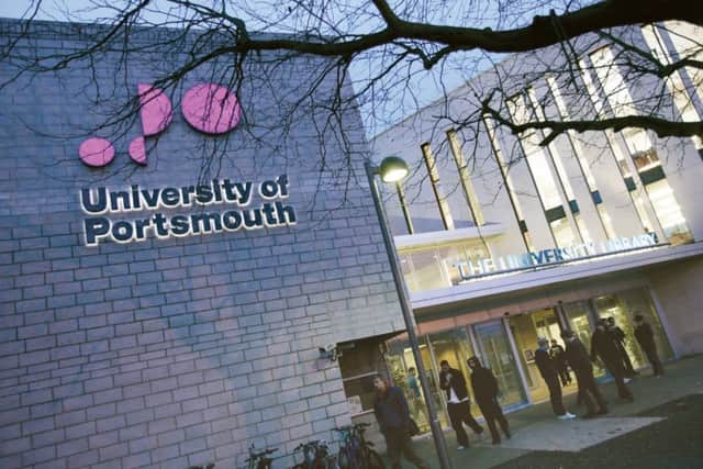 The University of Portsmouth was awarded 'Gold'