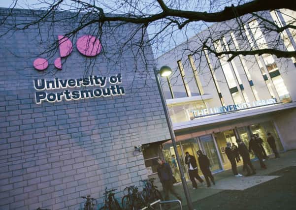 The University of Portsmouth was awarded 'Gold'