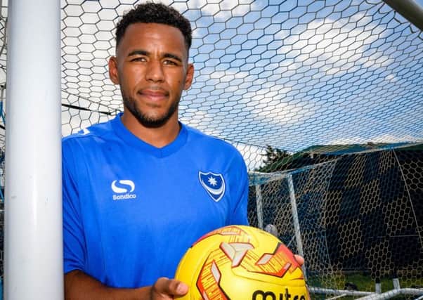 Pompey new boy Nathan Thompson Picture: Colin Farmery