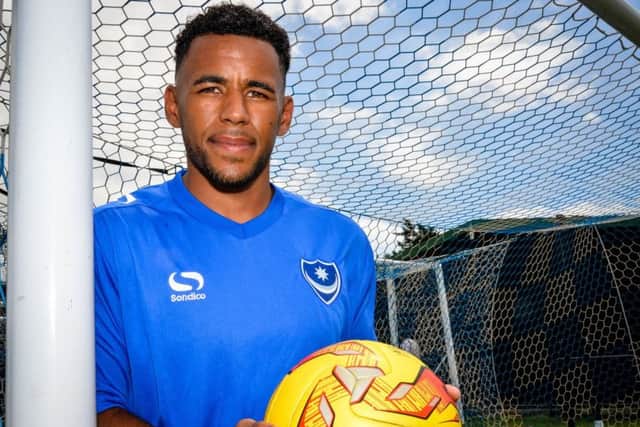 Pompey new boy Nathan Thompson Picture: Colin Farmery