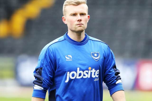 Pompey striker Curtis Main Picture: Joe Pepler