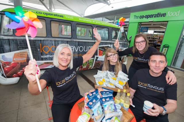 Southern Co-op staff launching their LocalFlavours campaignPicture: Darin Higgs/Umbala Photography