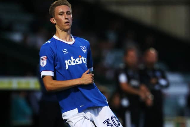 Pompey youngster Adam May Picture: Joe Pepler