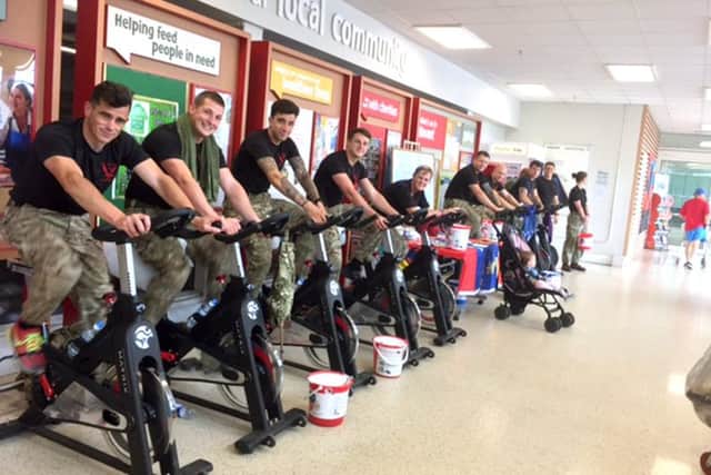 The cycling soldiers from Thorney Island